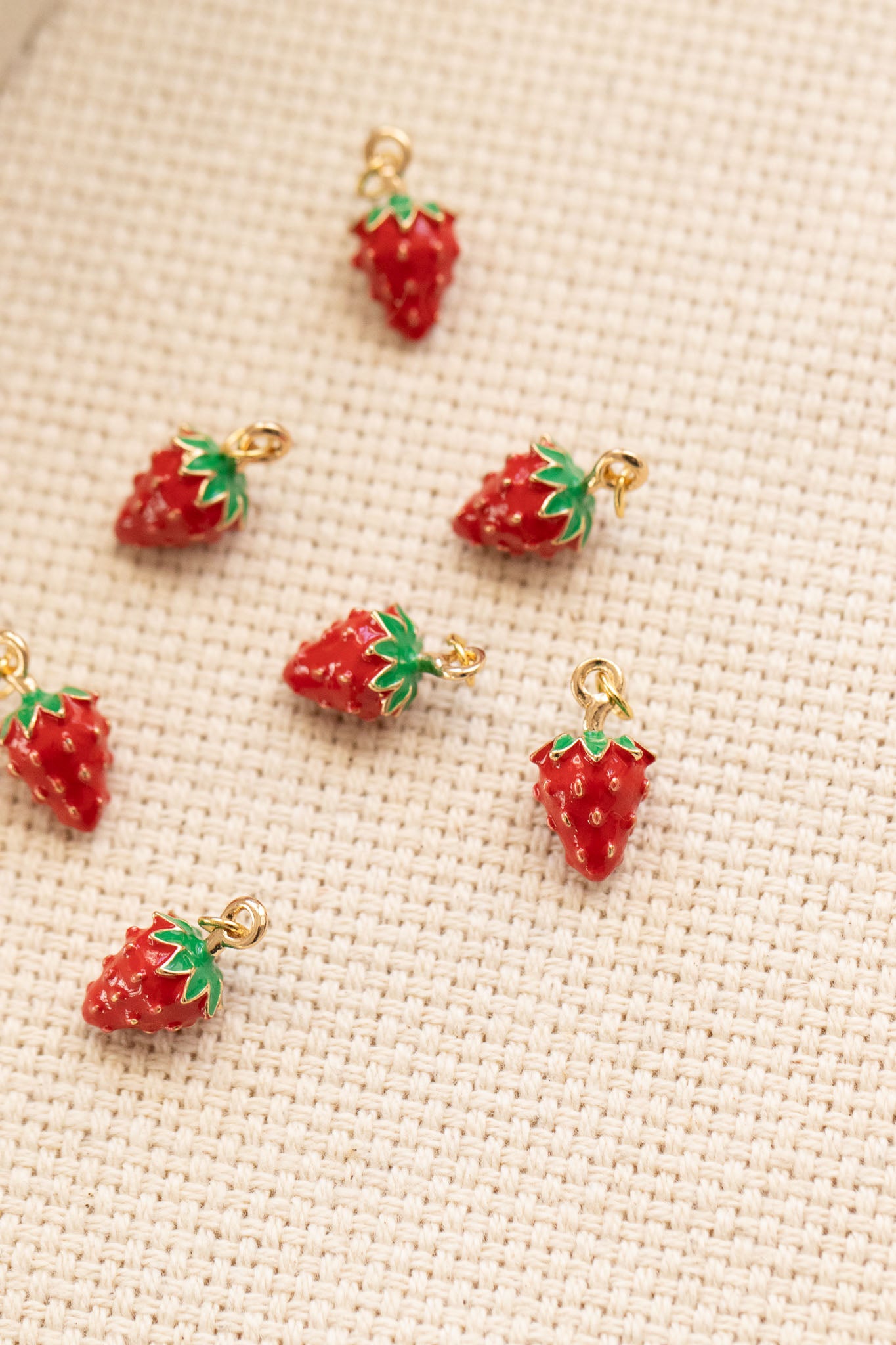 Strawberry Field Charm Small