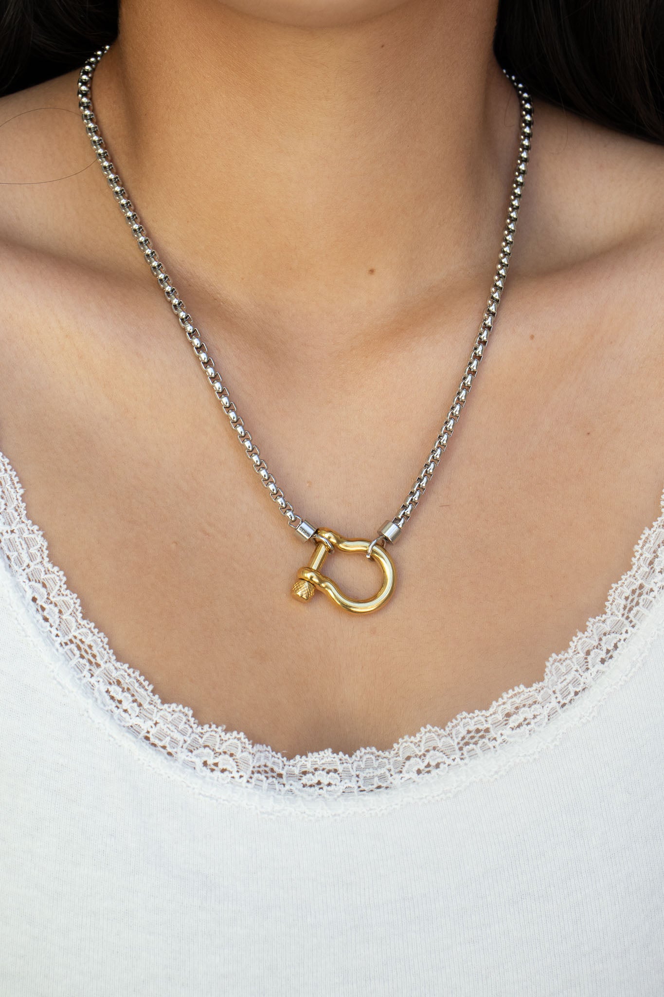Siomara Necklace in Silver