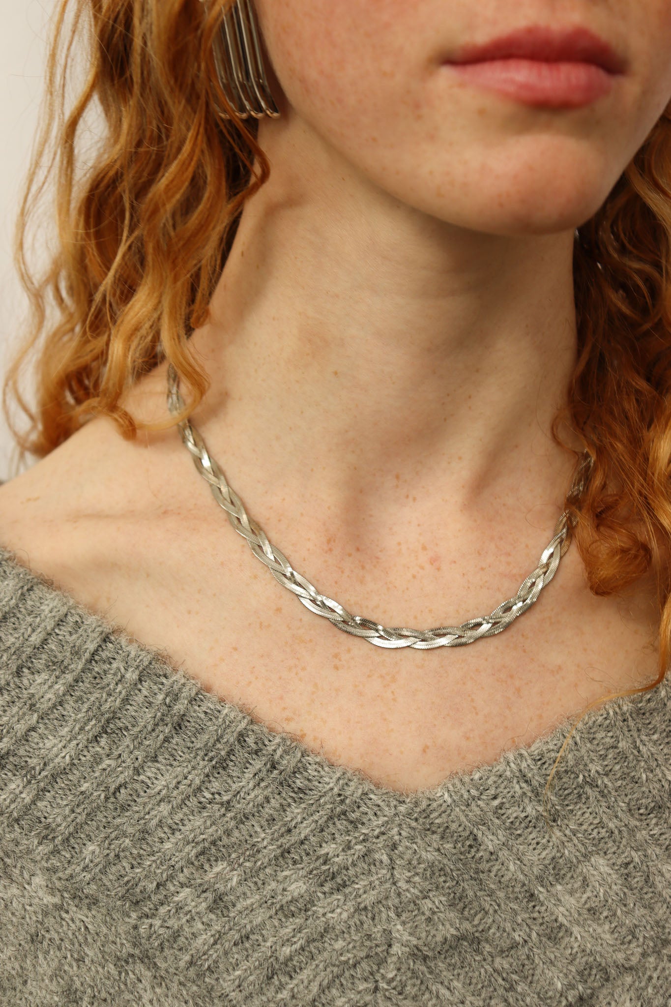 The Cecilia Necklace In Silver