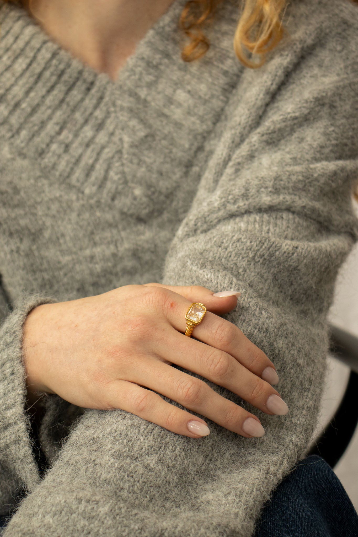The Vintage Olivia Ring