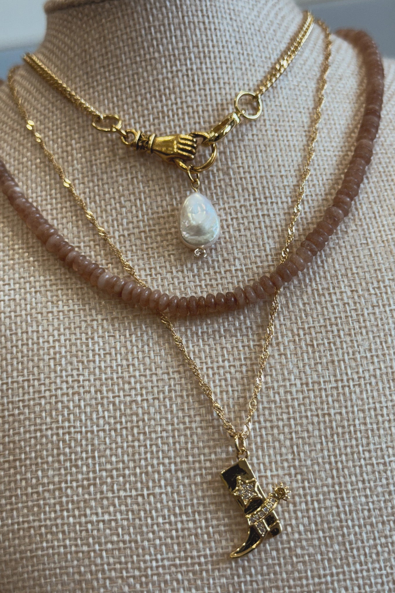 Deseret Muse Necklace Stack