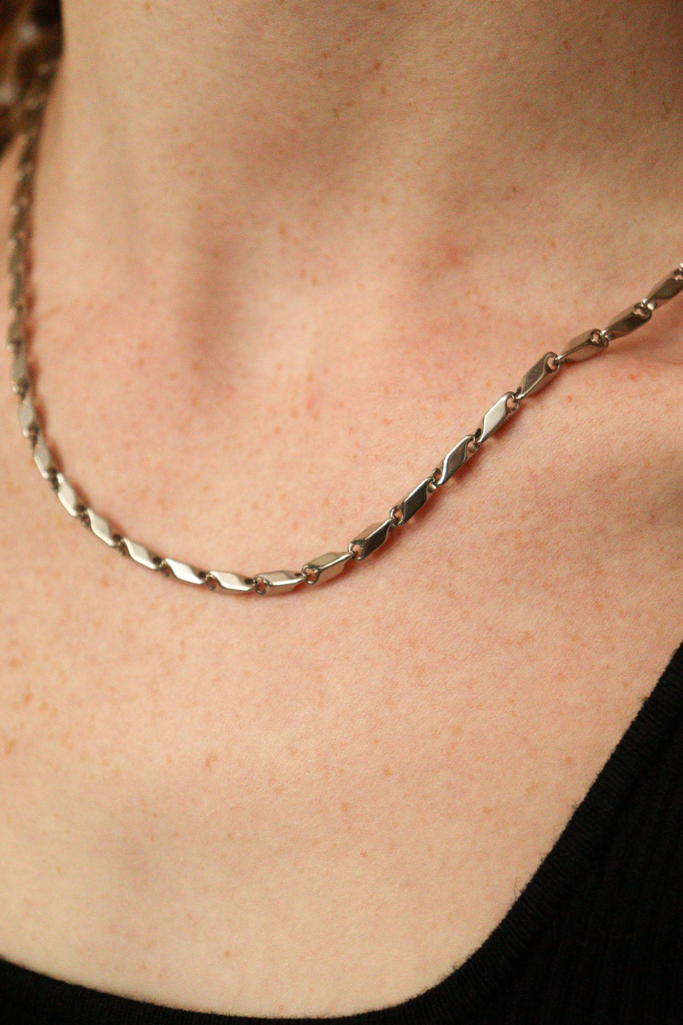The Elise Silver Necklace