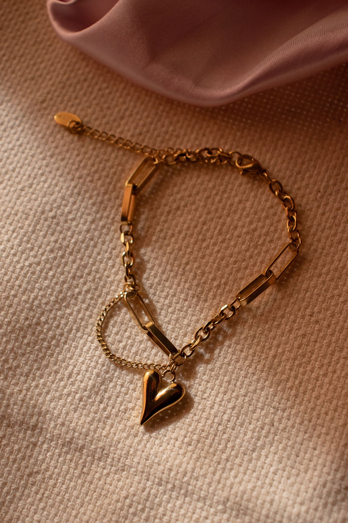 The Heartbreaker Bracelet in Gold