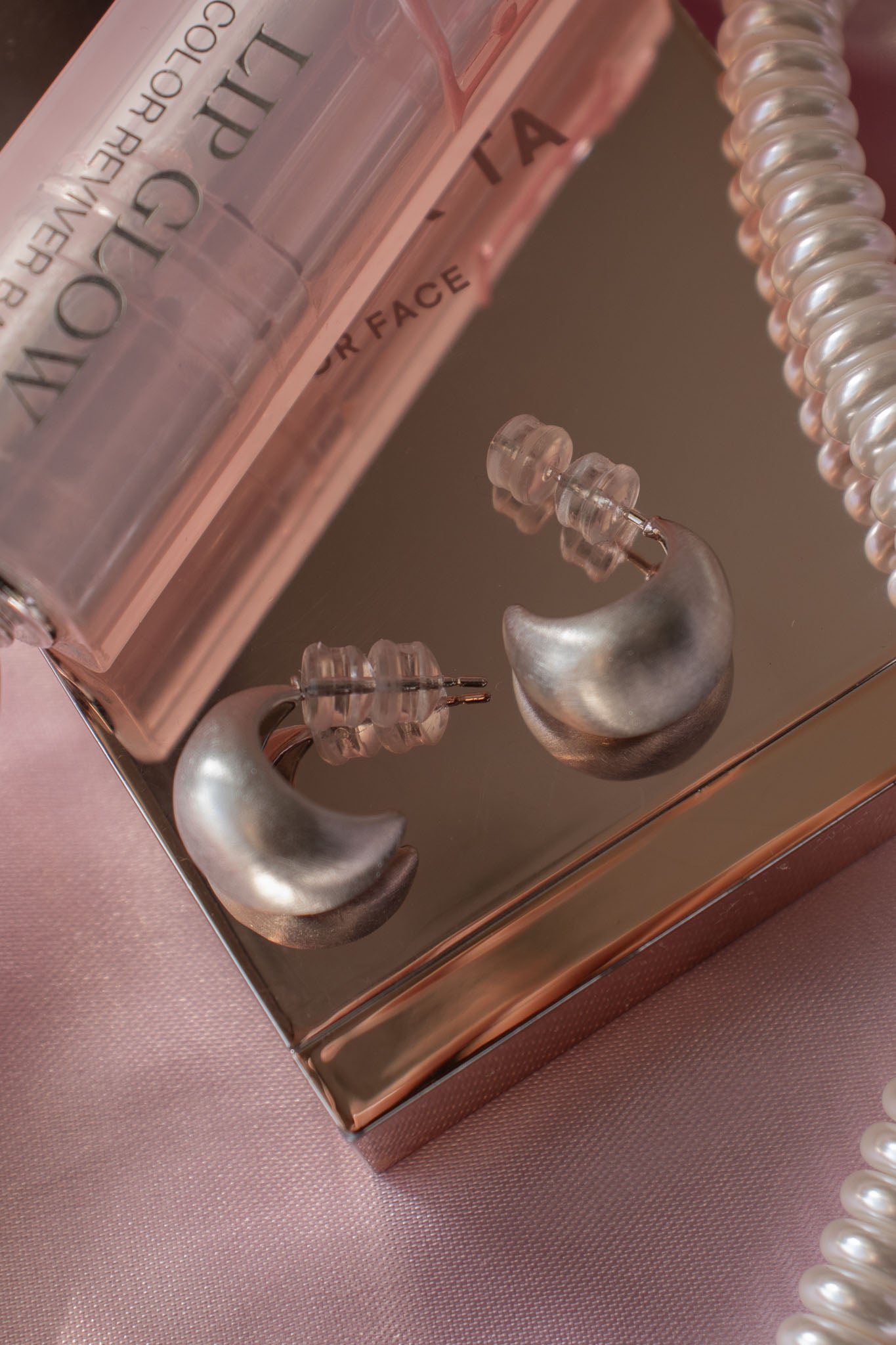 Monroe Silver Earrings