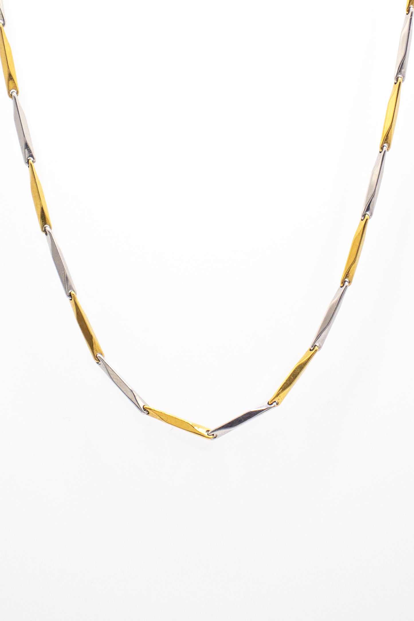 The Celeste Mixed Metal Thin Necklace