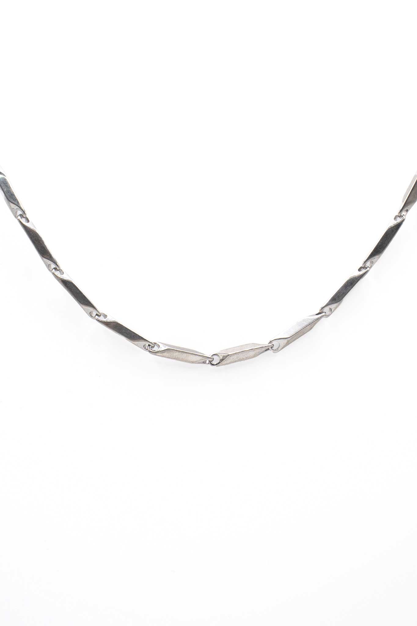 The Layla Thick Silver Necklace