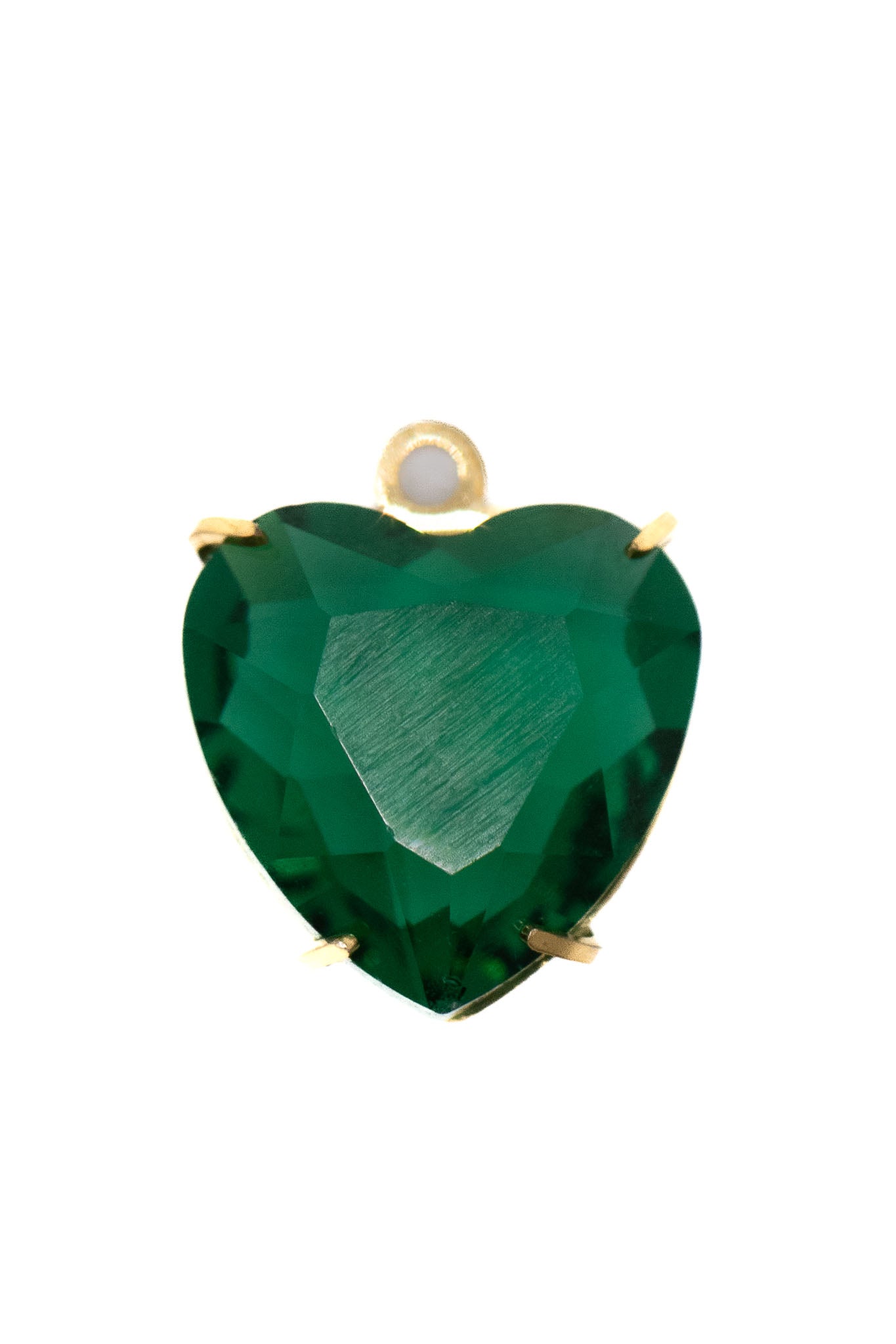 Green Heart Charm