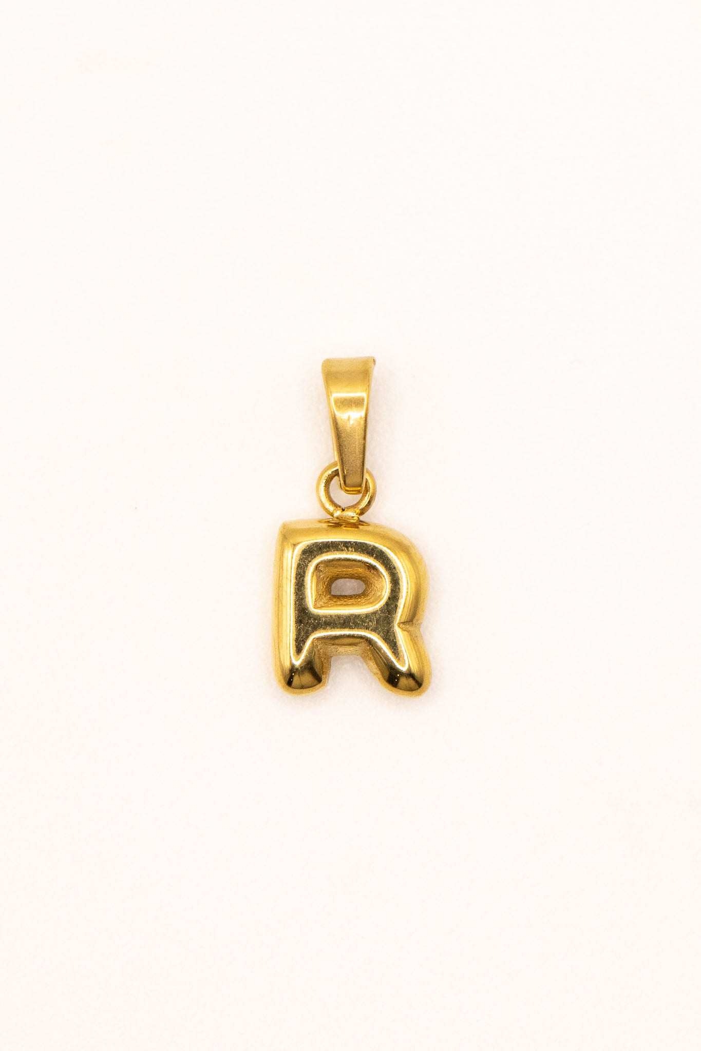 18k Gold Plated Bubble Letter Mini Charms