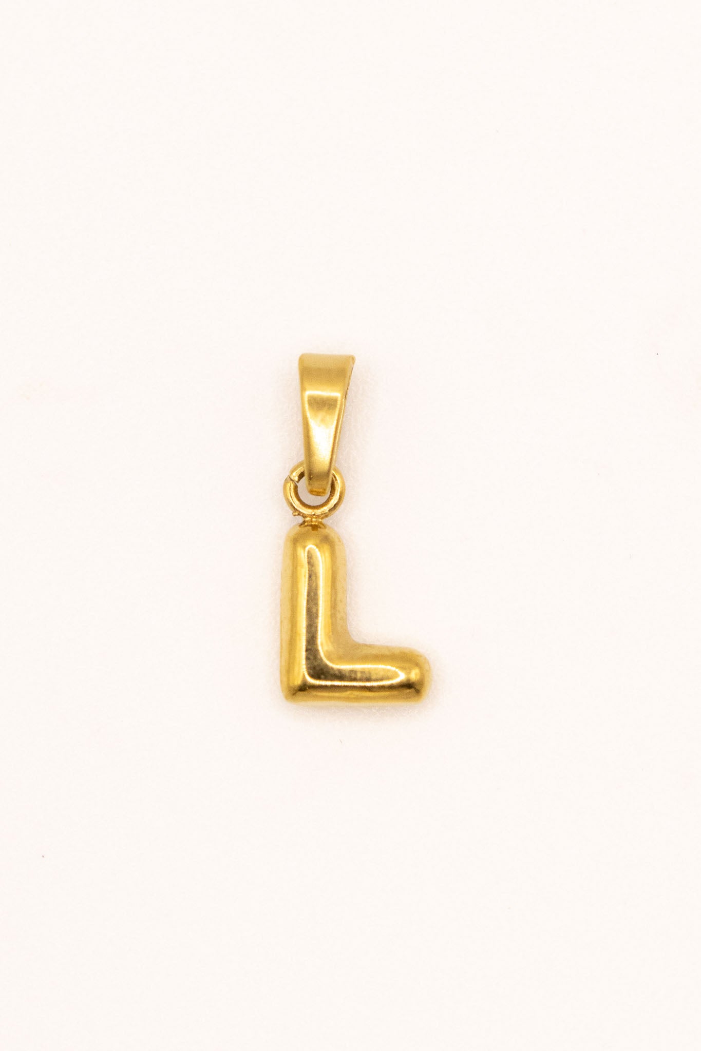 18k Gold Plated Bubble Letter Mini Charms