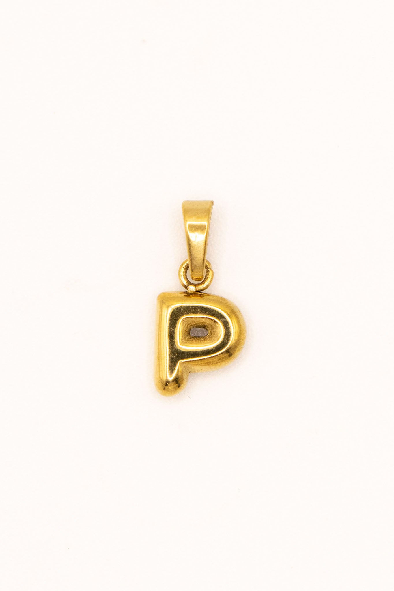 18k Gold Plated Bubble Letter Mini Charms