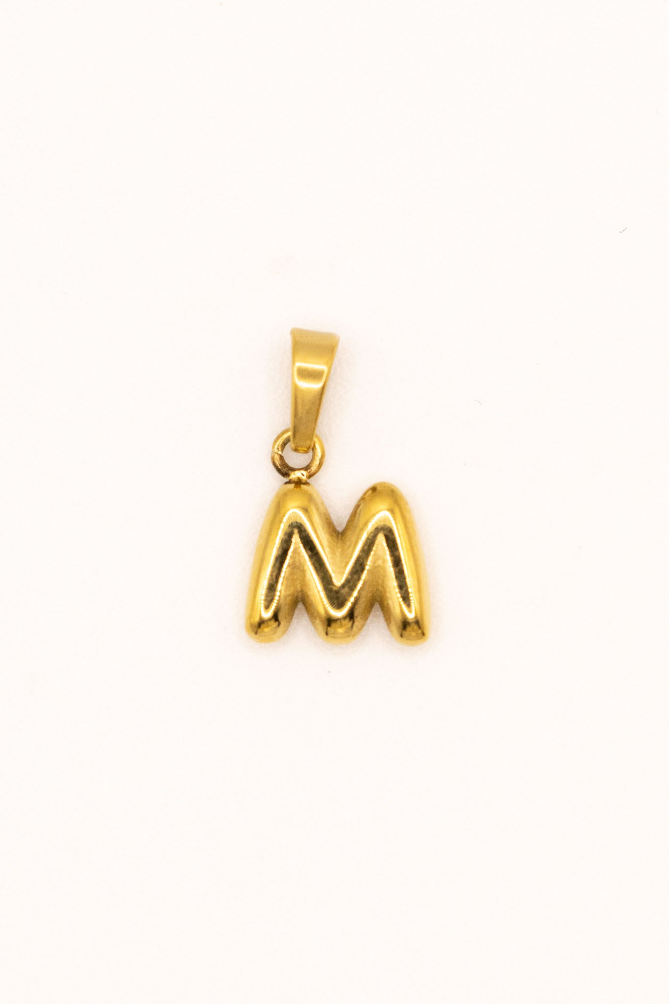 18k Gold Plated Bubble Letter Mini Charms