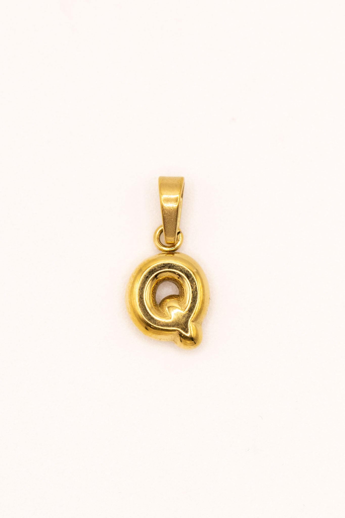 18k Gold Plated Bubble Letter Mini Charms