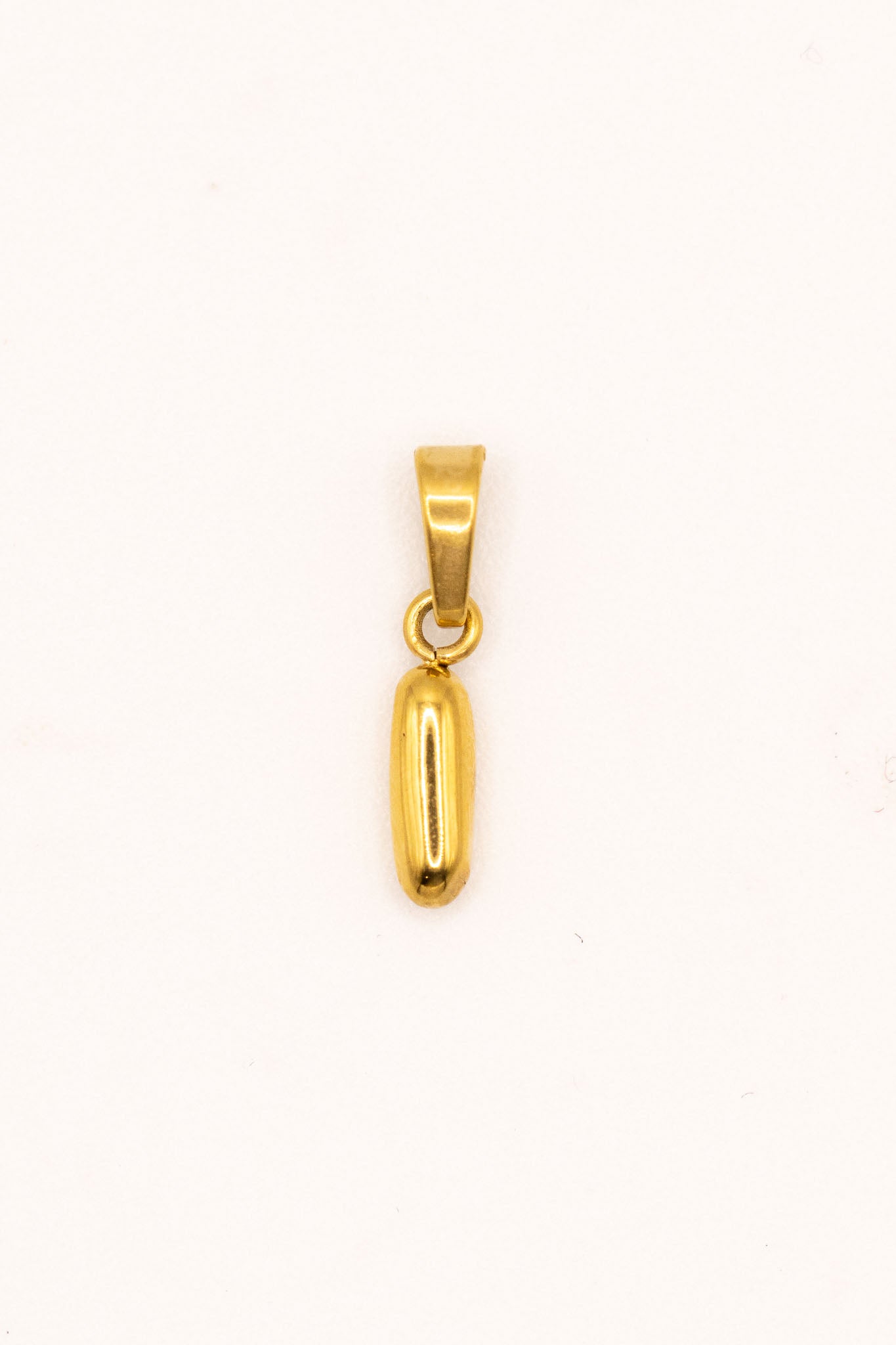 18k Gold Plated Bubble Letter Mini Charms