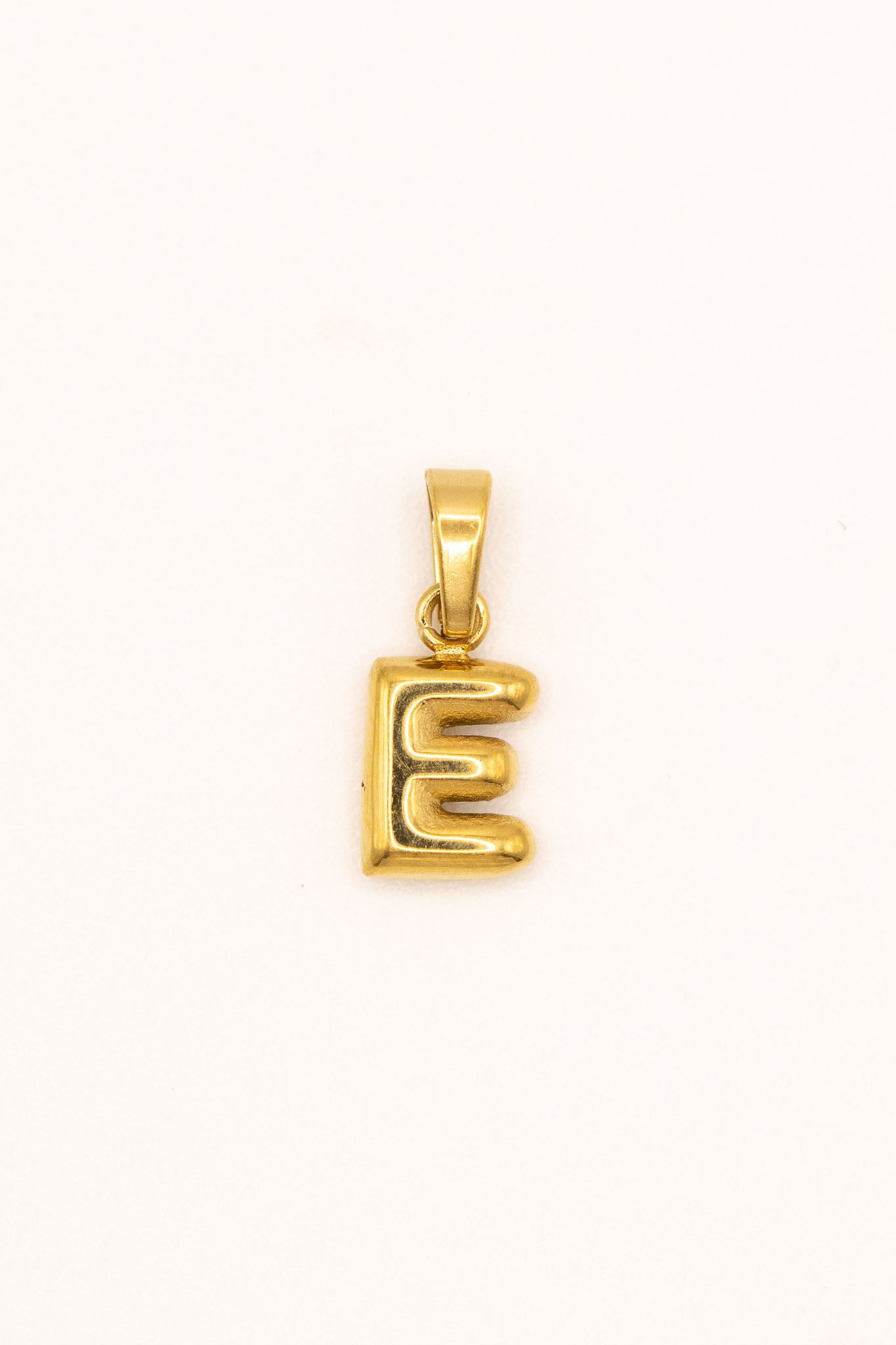 18k Gold Plated Bubble Letter Mini Charms
