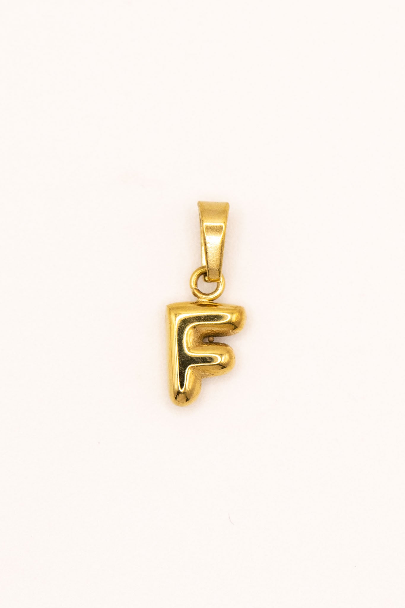 18k Gold Plated Bubble Letter Mini Charms