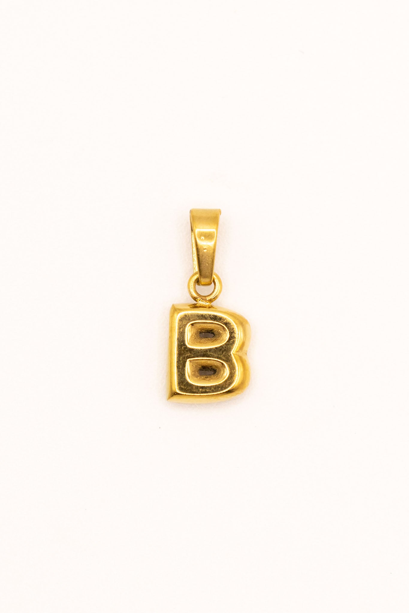 18k Gold Plated Bubble Letter Mini Charms