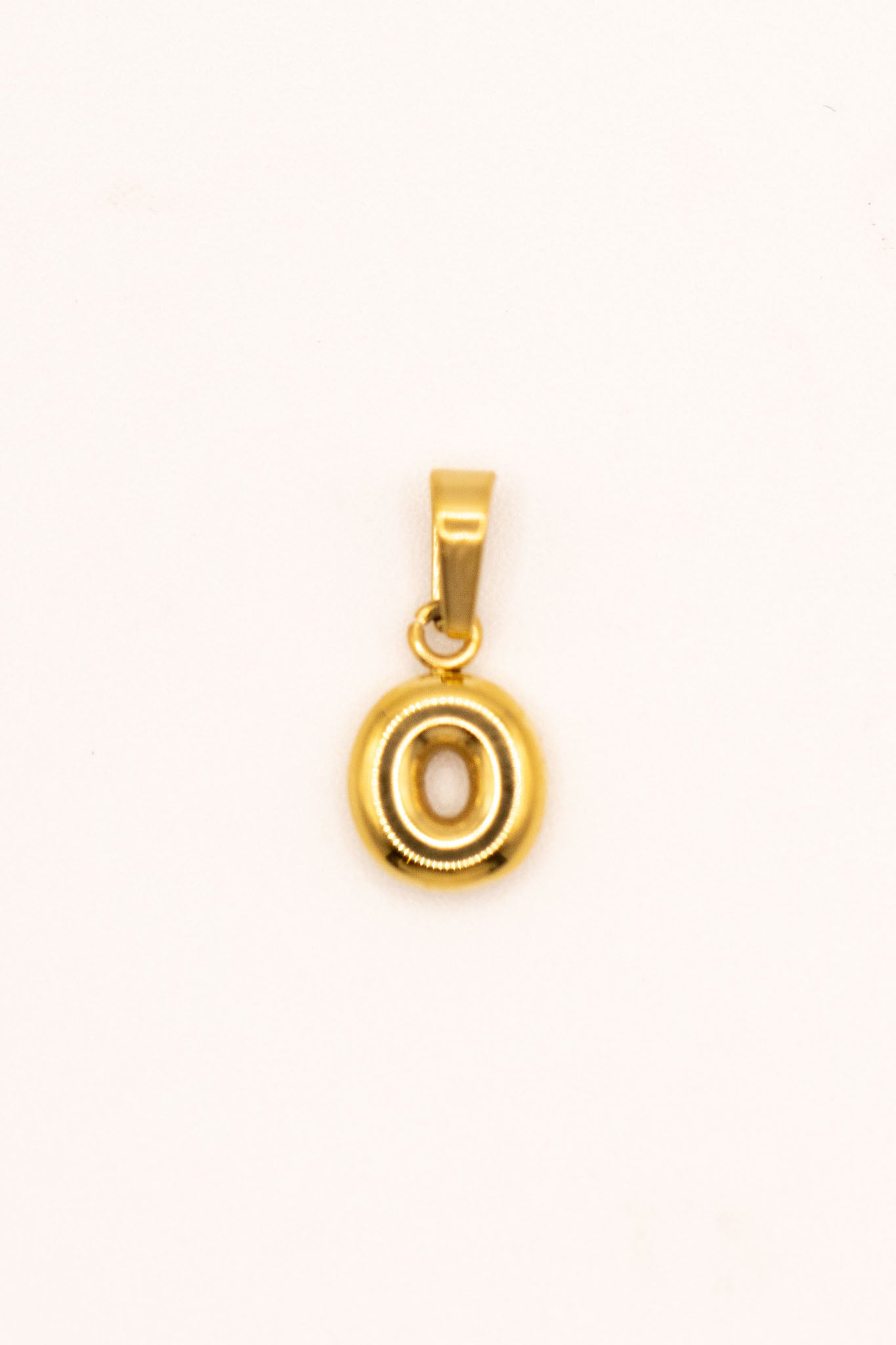 18k Gold Plated Bubble Letter Mini Charms