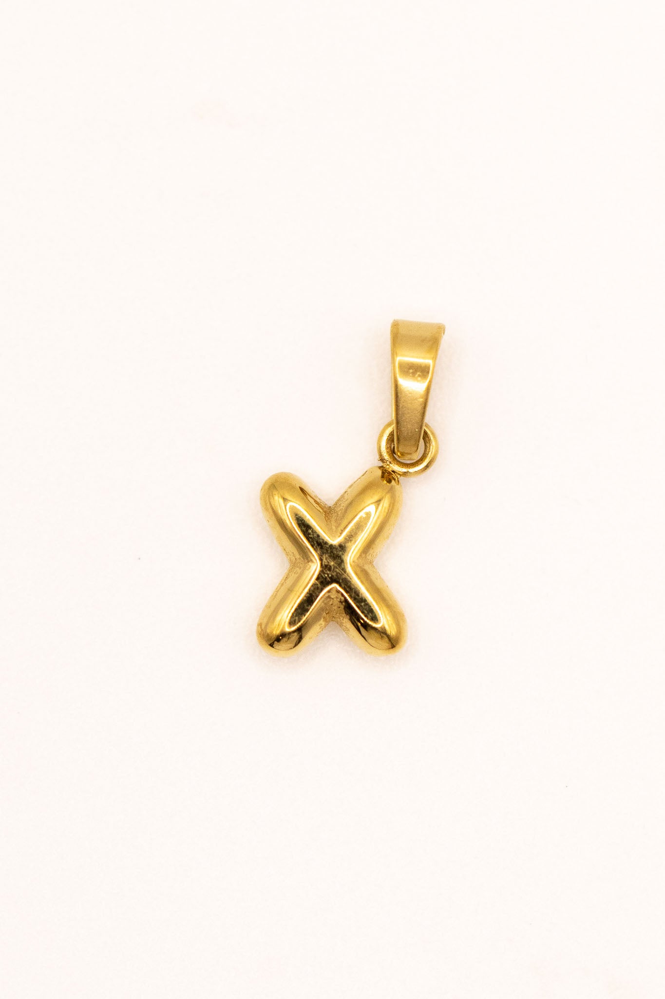 18k Gold Plated Bubble Letter Mini Charms