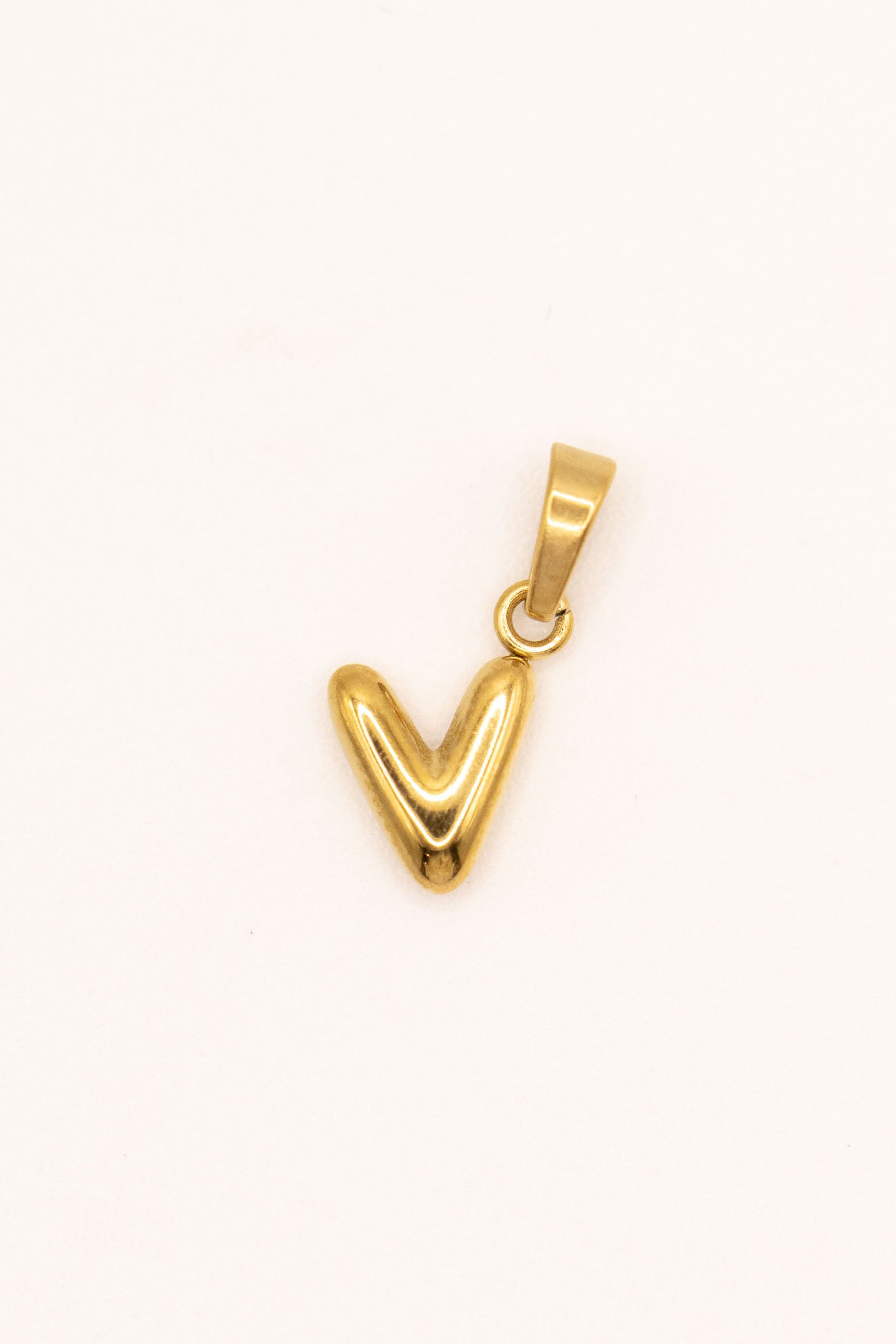 18k Gold Plated Bubble Letter Mini Charms