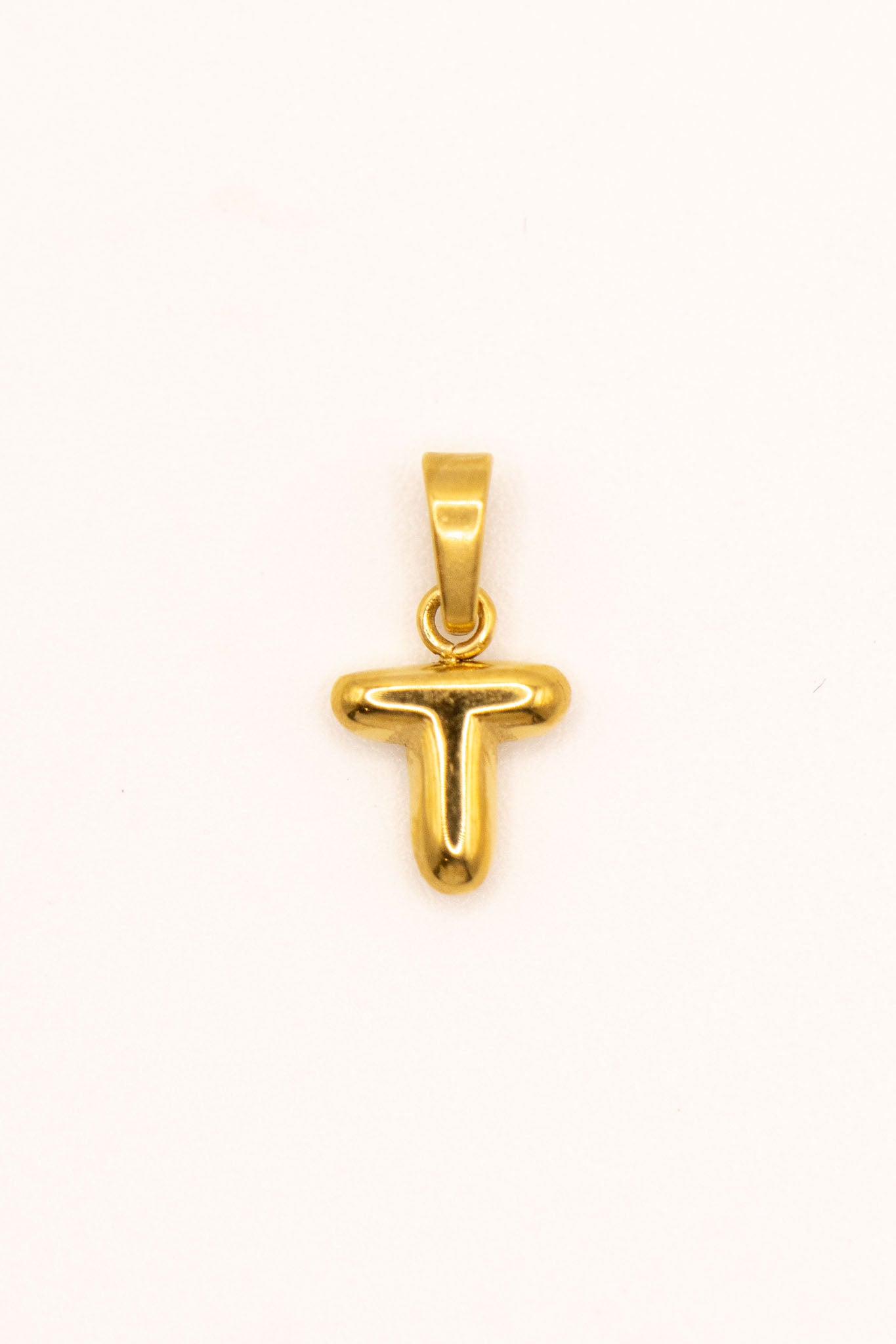 18k Gold Plated Bubble Letter Mini Charms
