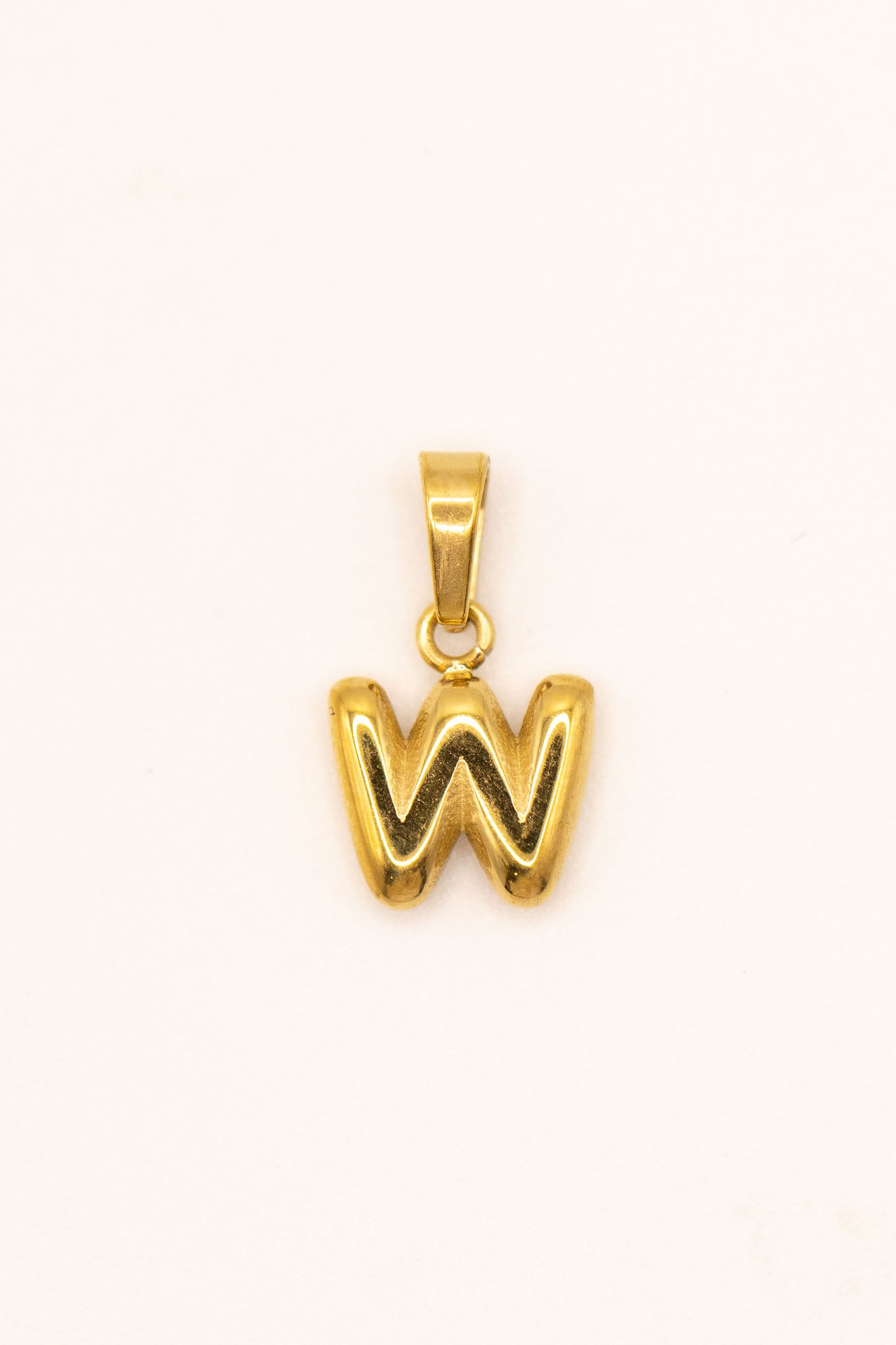 18k Gold Plated Bubble Letter Mini Charms
