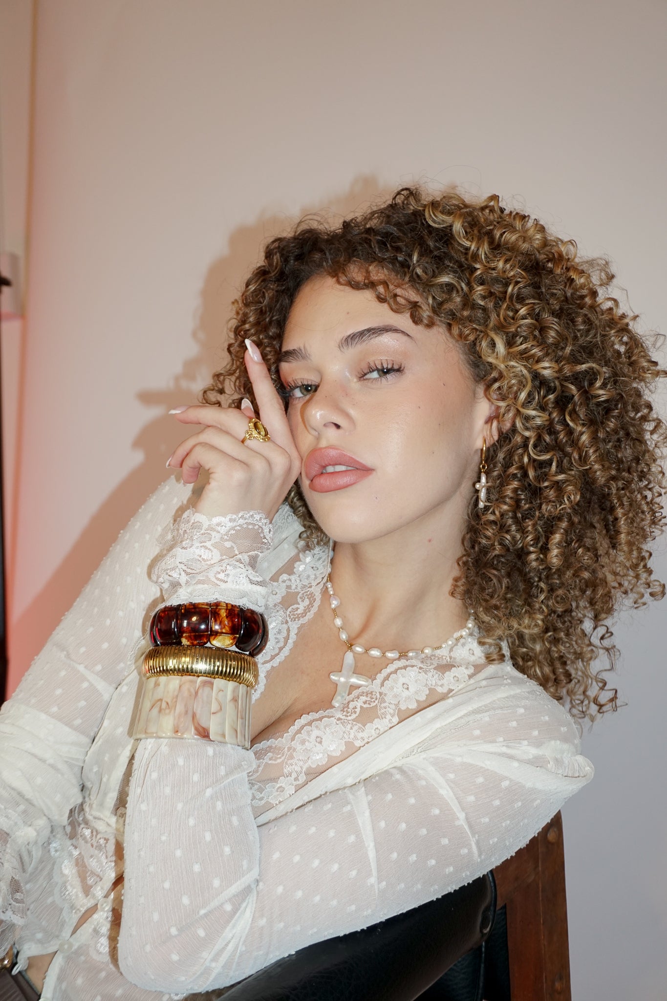 Celeste Pearl Necklace