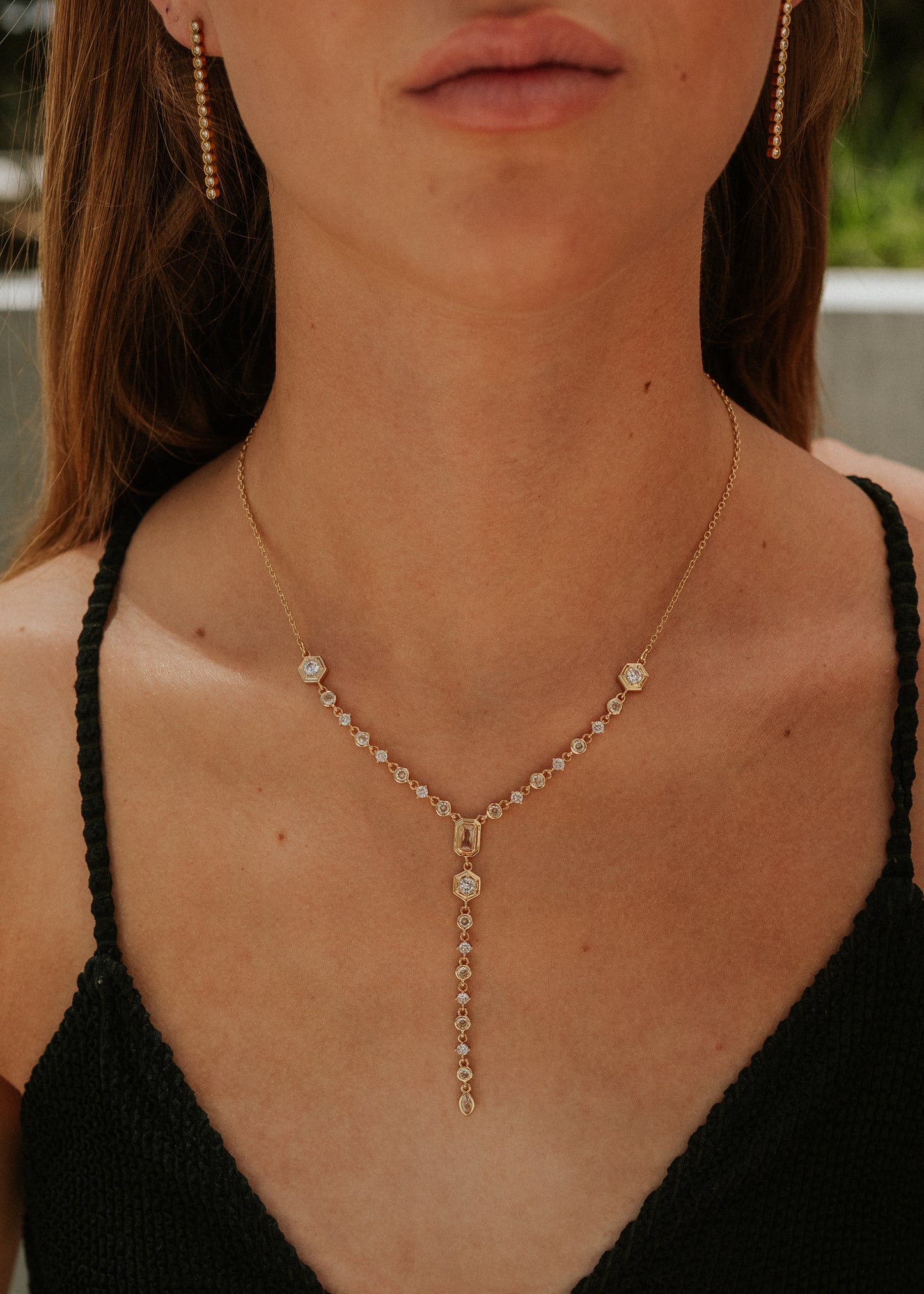 Perrie Lariat Necklace
