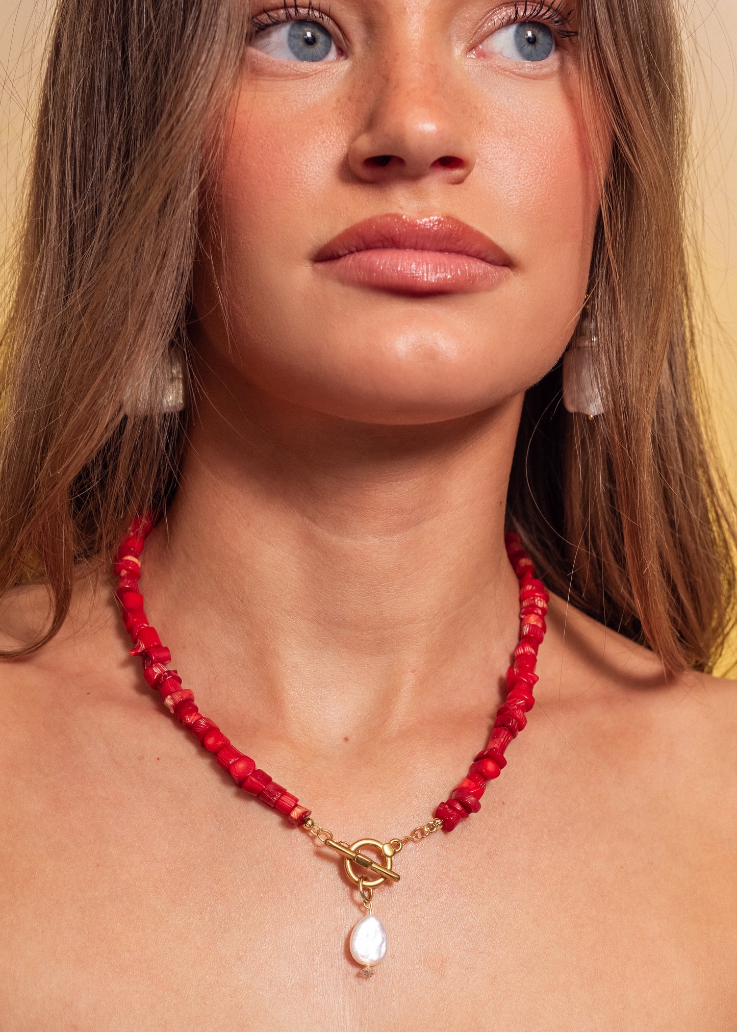 The Rumi Red Necklace