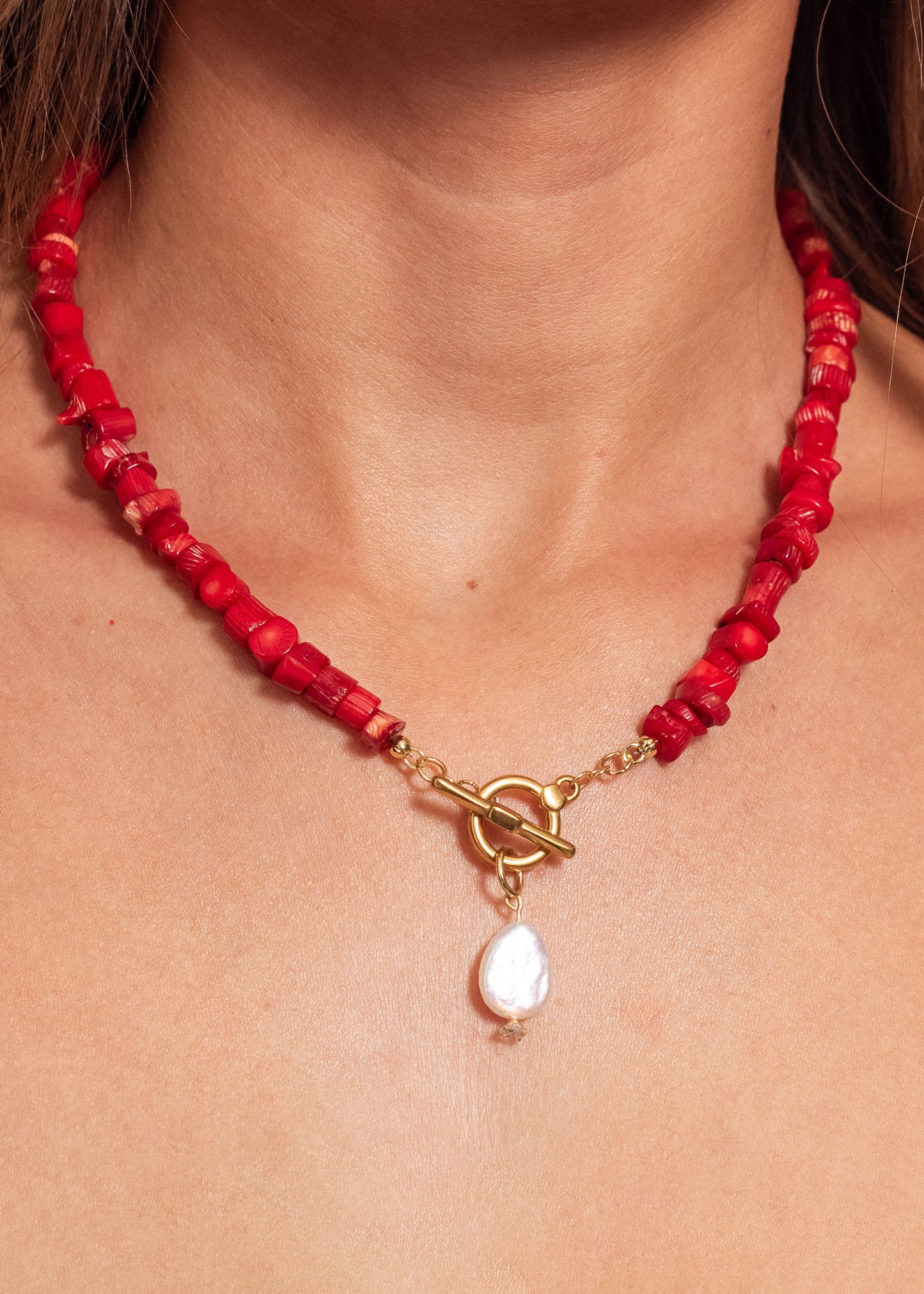 The Rumi Red Necklace