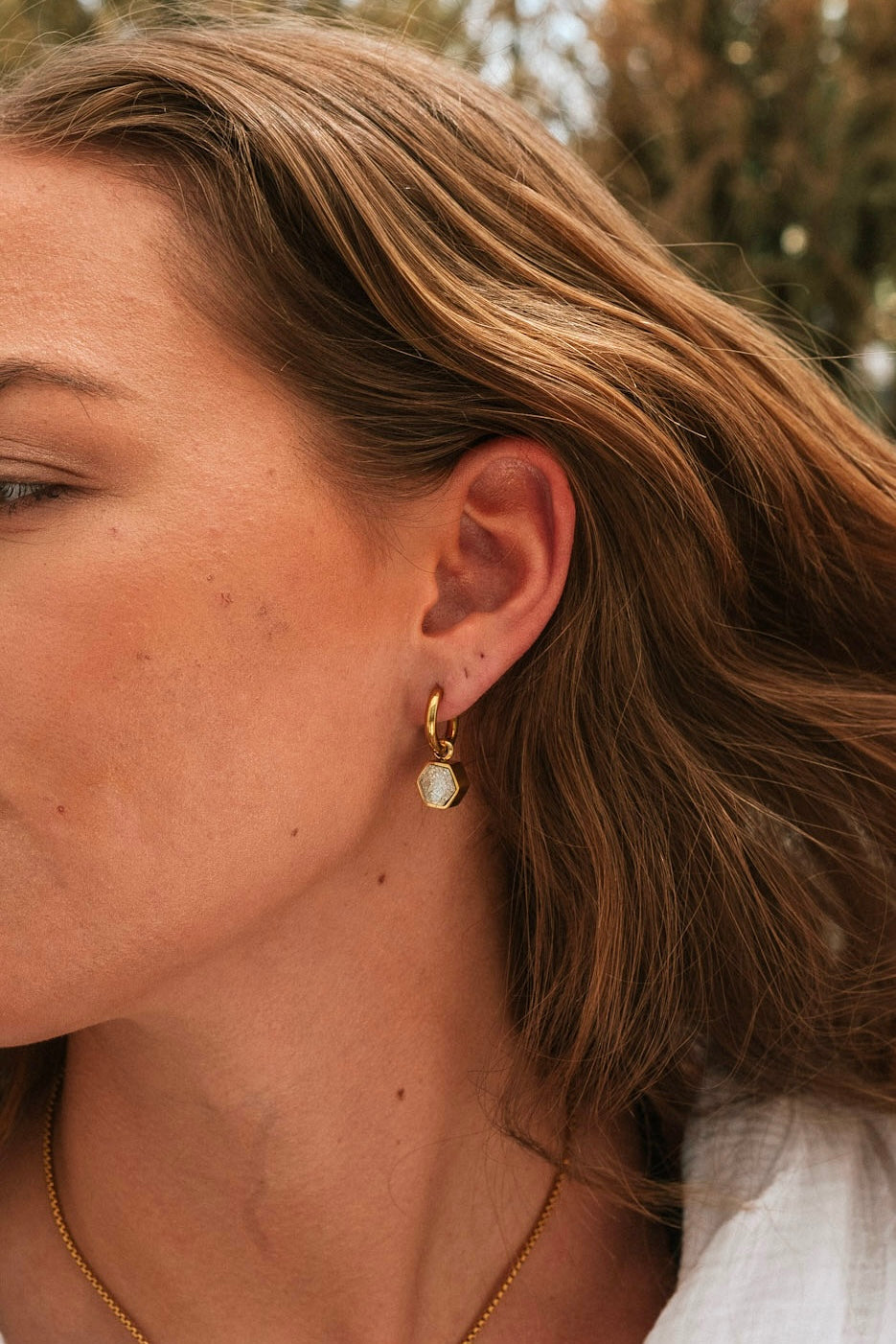 The Halo Charm Earrings