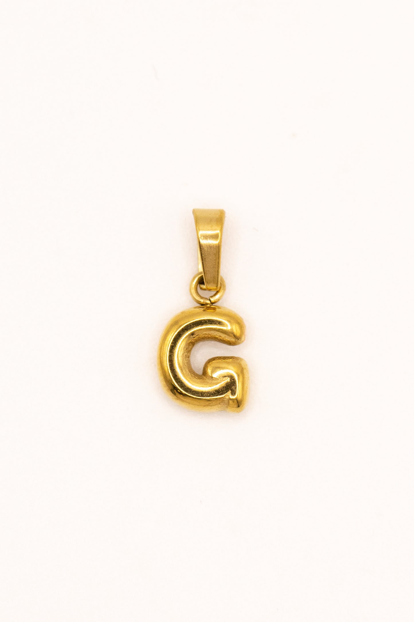 18k Gold Plated Bubble Letter Mini Charms