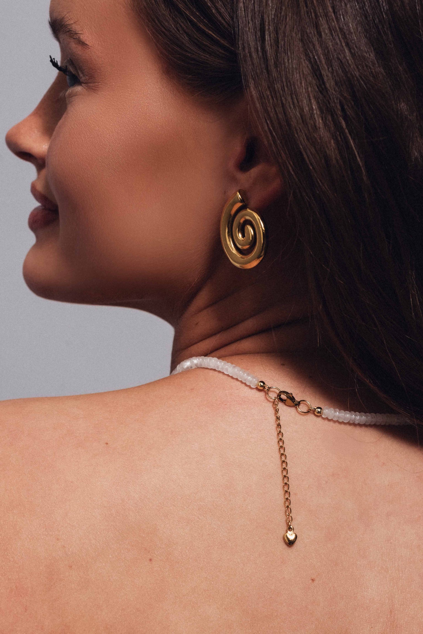 Chunky Spiral Earrings