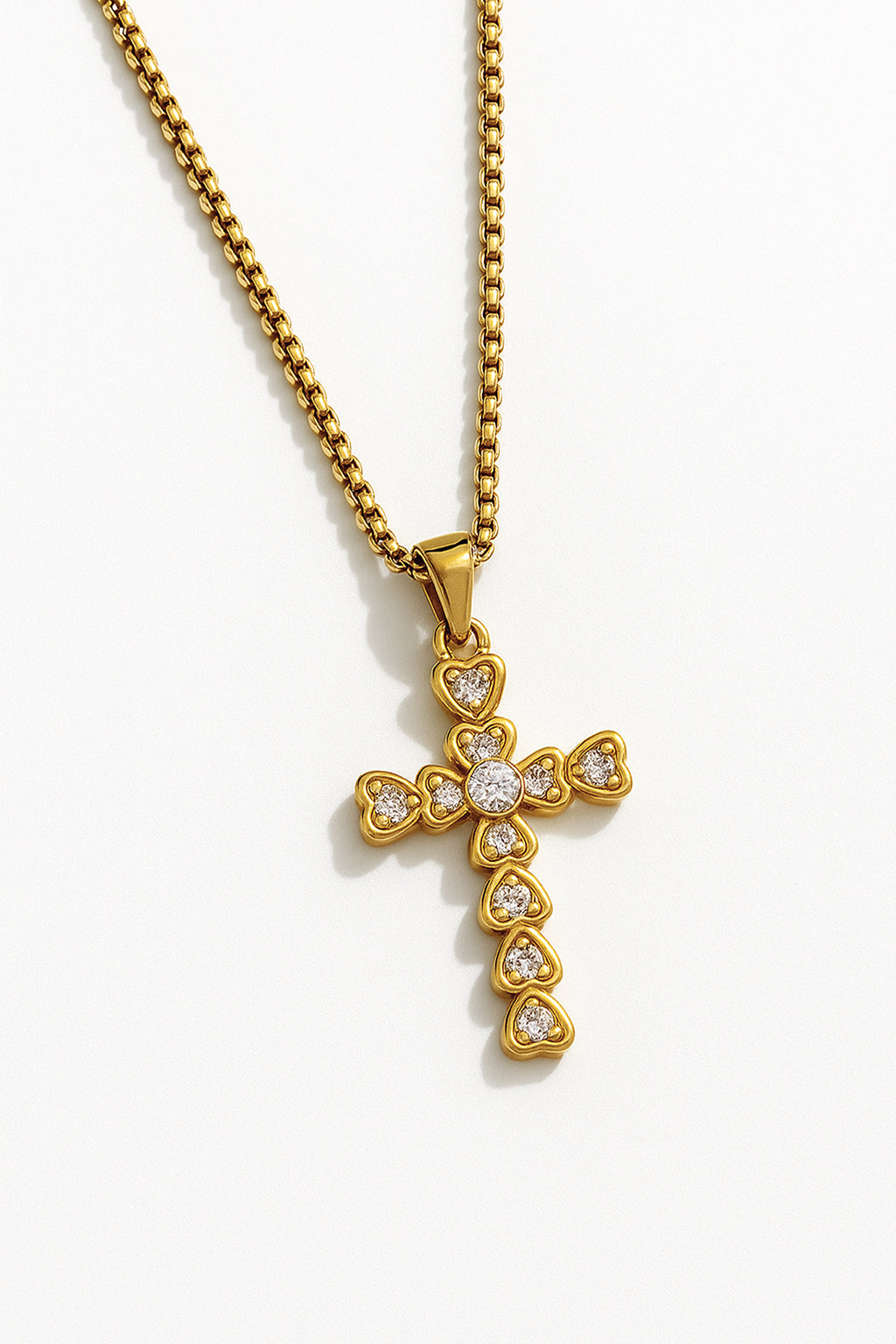 The Divina Cross Necklace