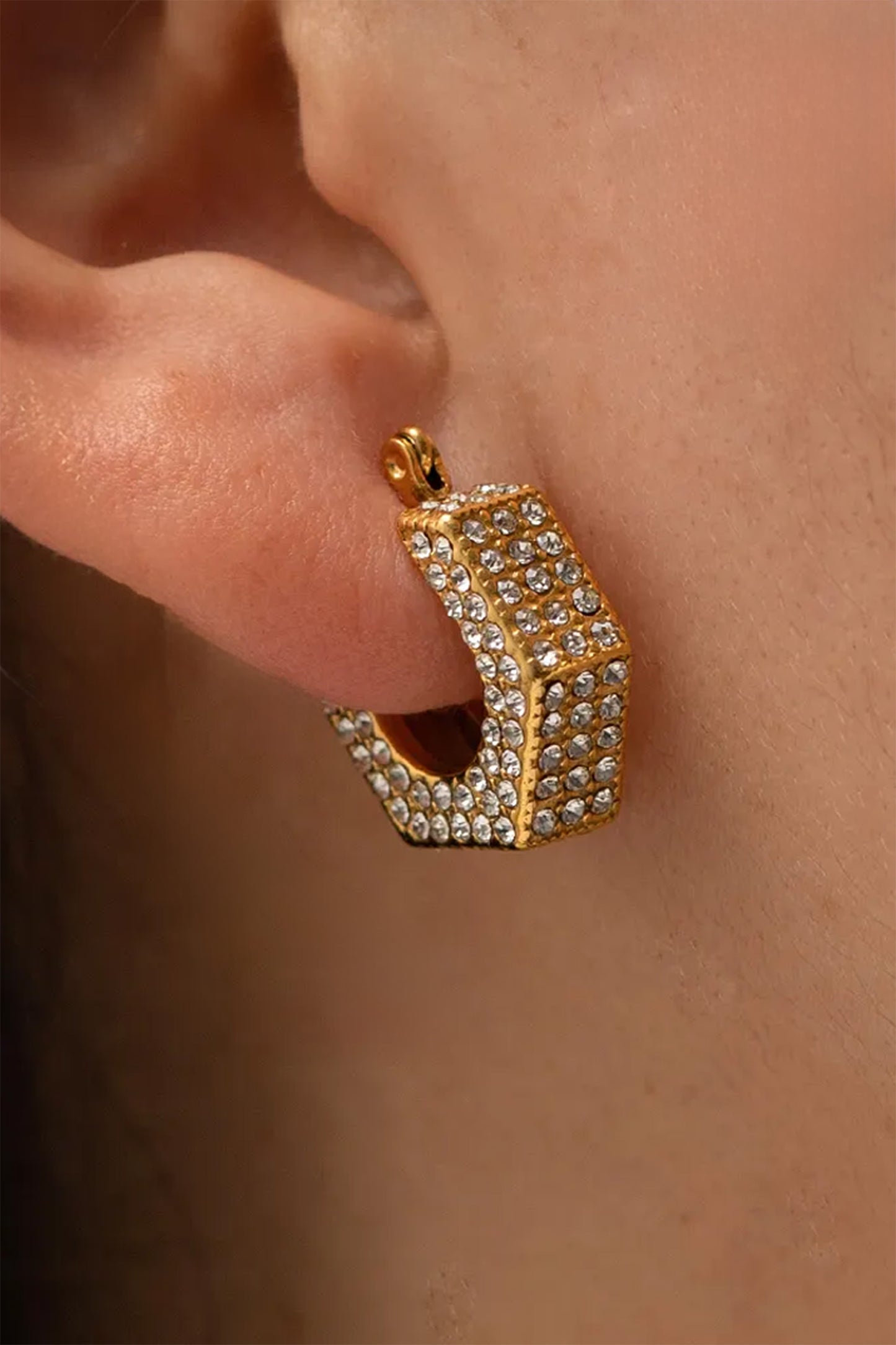 Gio Pavé Earrings