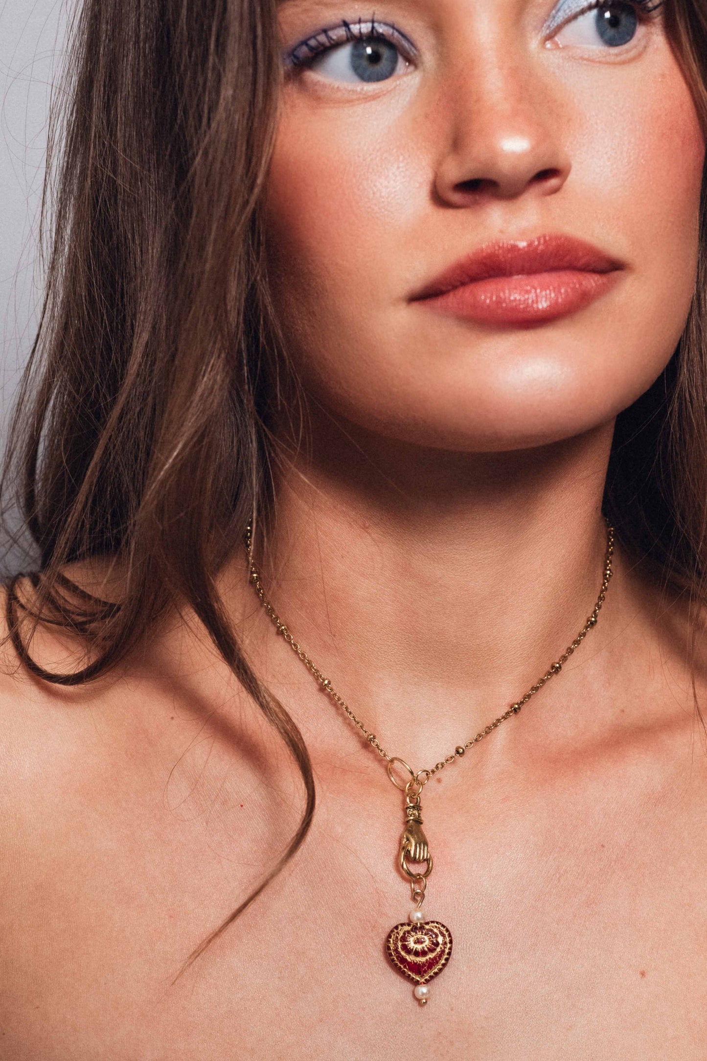 The Rosa Heart Necklace