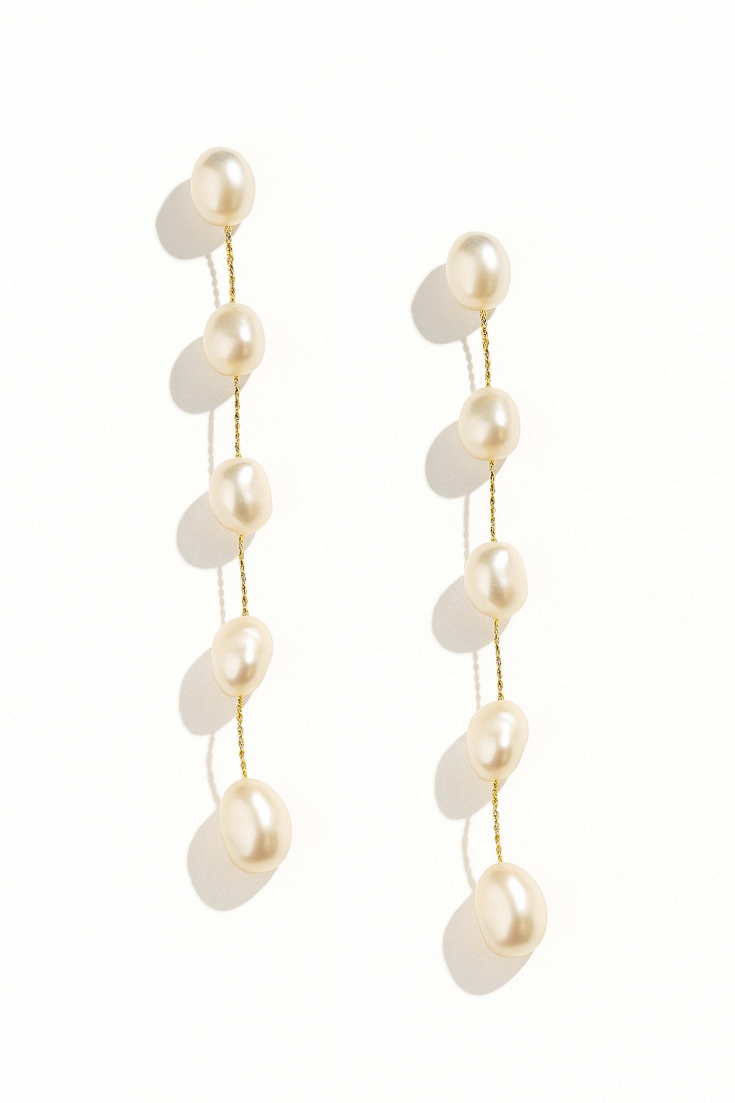 Pearl Droplet Earrings