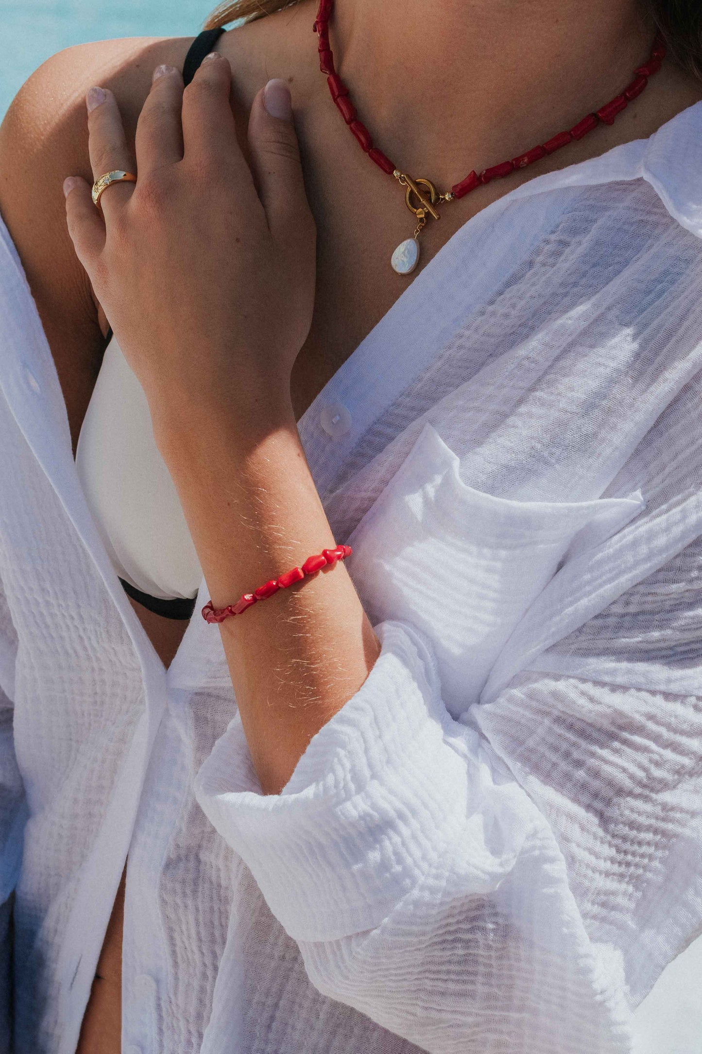 The Mini Rumi Red Bracelet