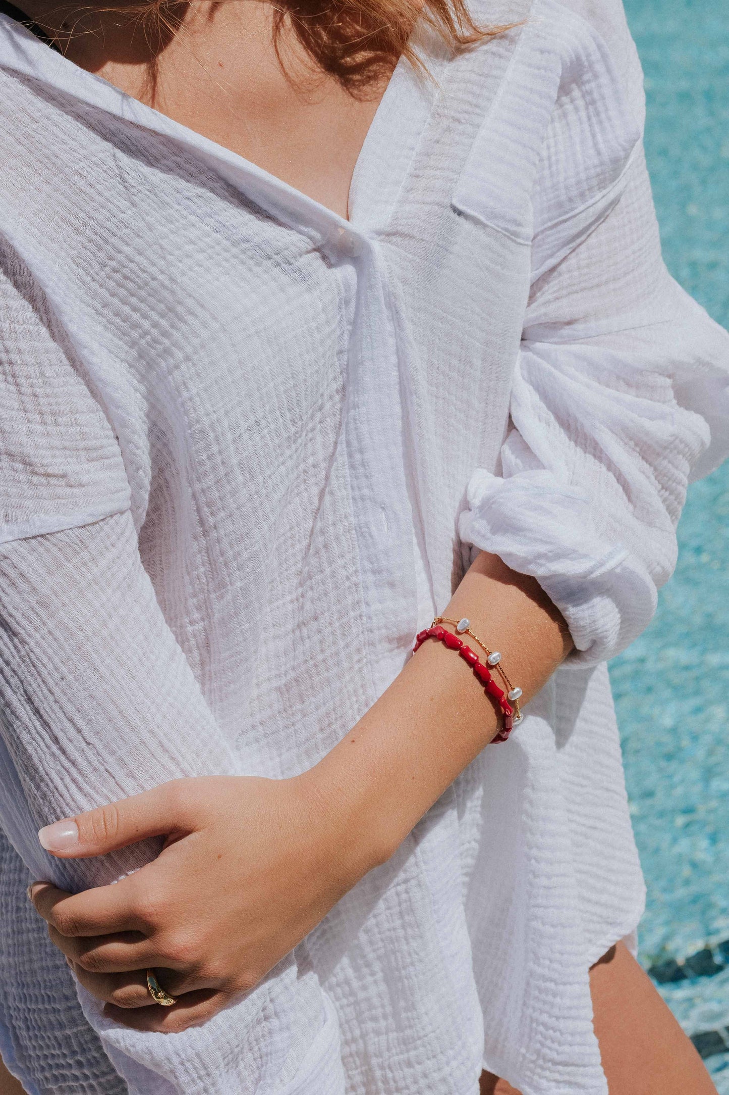 The Mini Rumi Red Bracelet