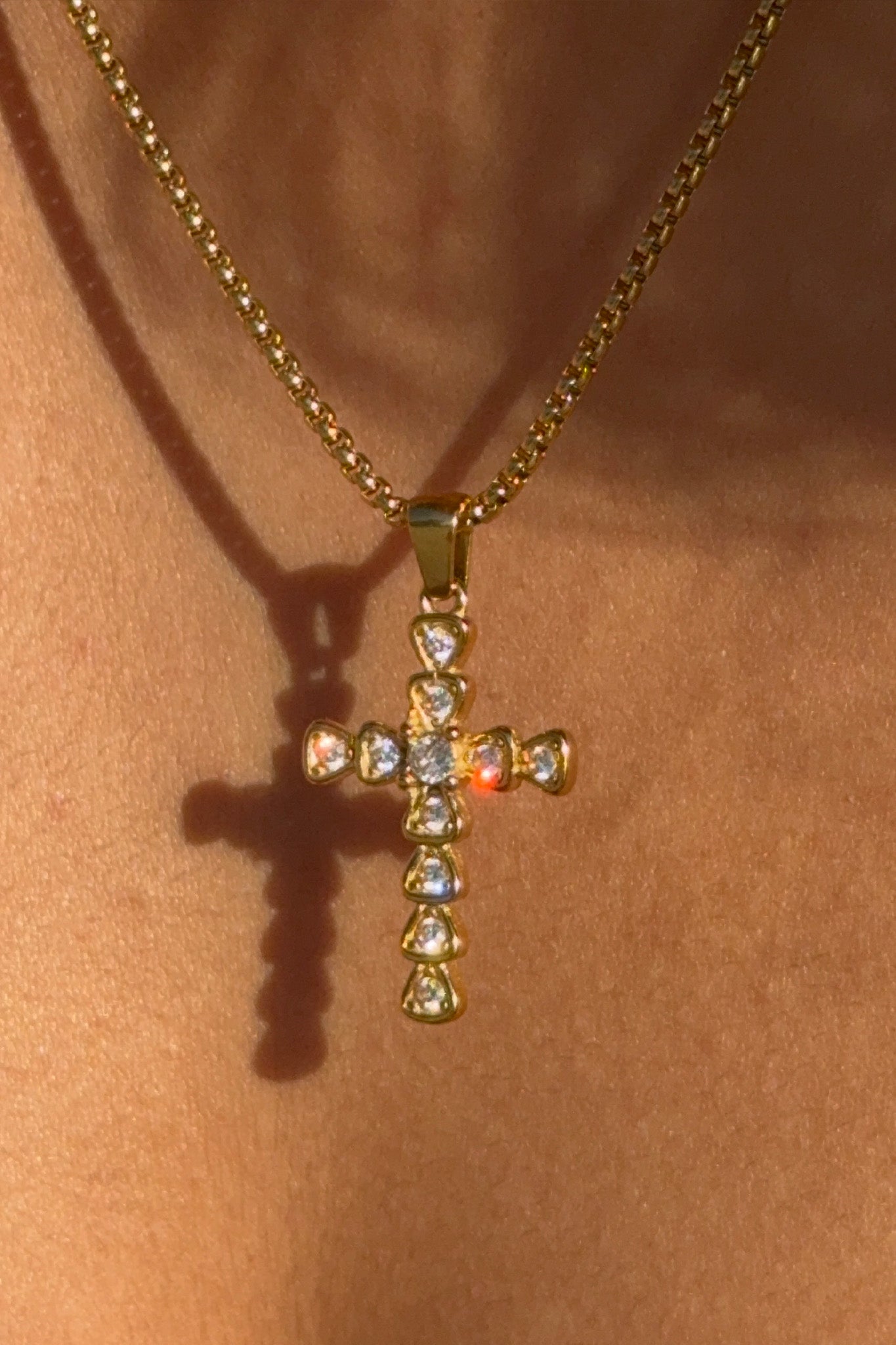 The Divina Cross Necklace