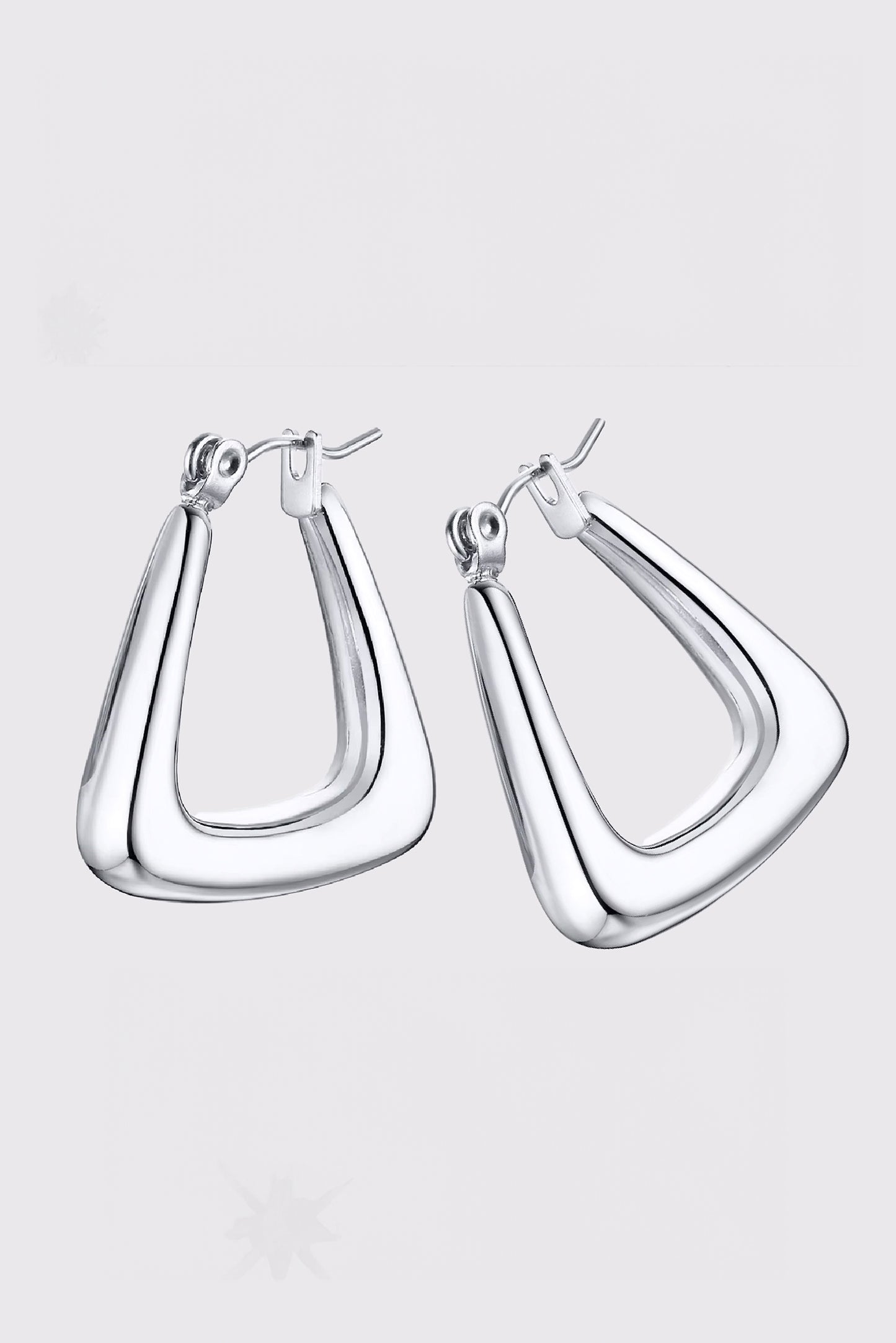 Izza Earrings in Silver