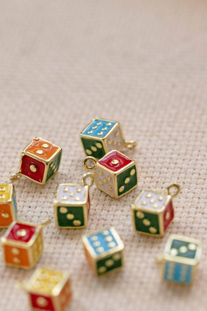 Jazzy Dice Charm Small