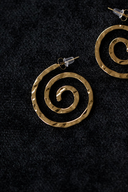 Cinnamon Swirl Earrings