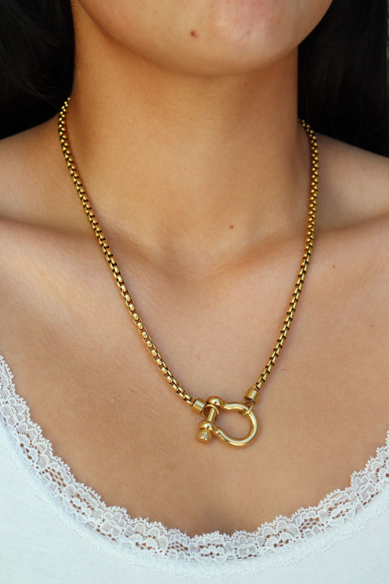 Siomara Necklace in Gold