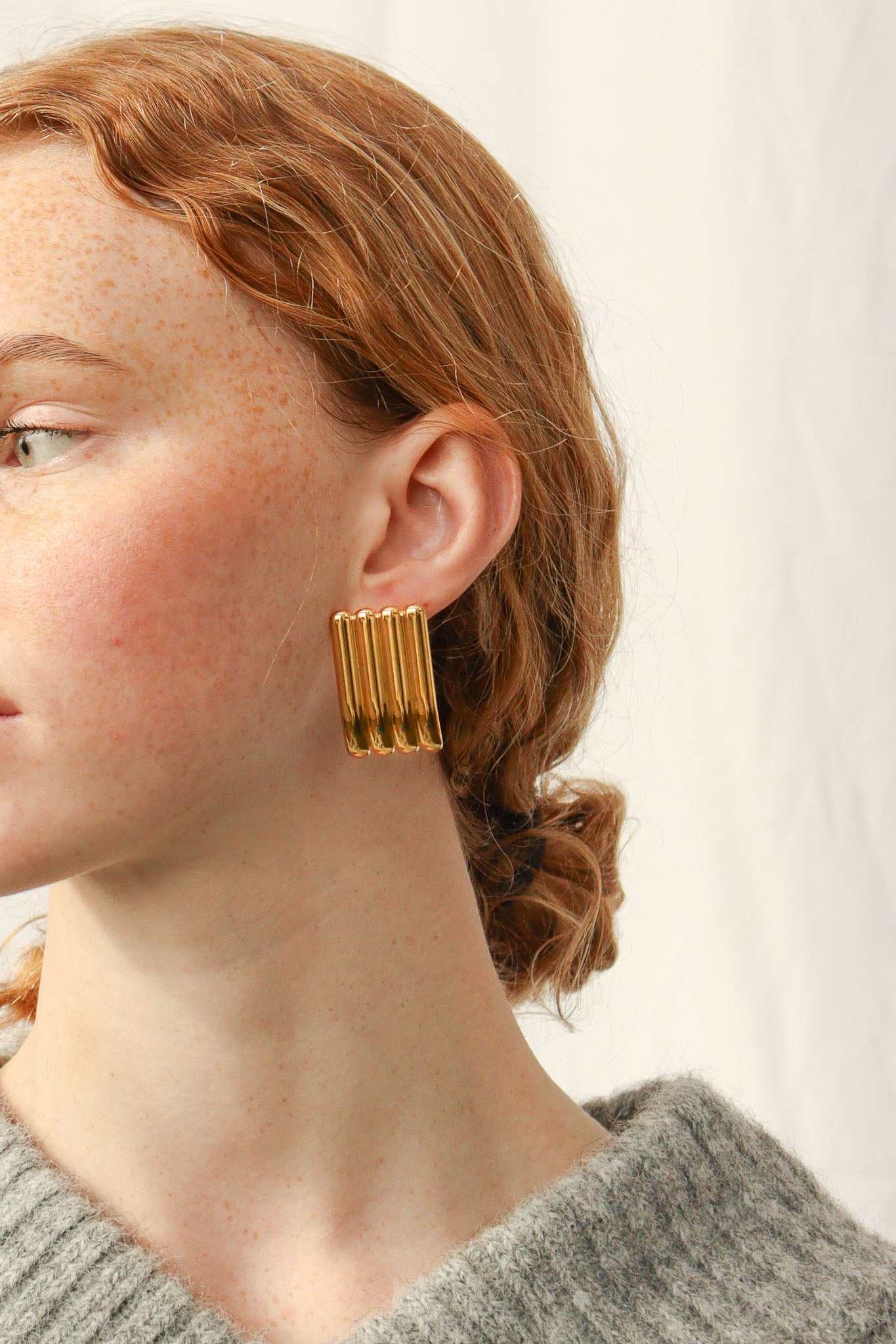 The Chunky Beam Earrings