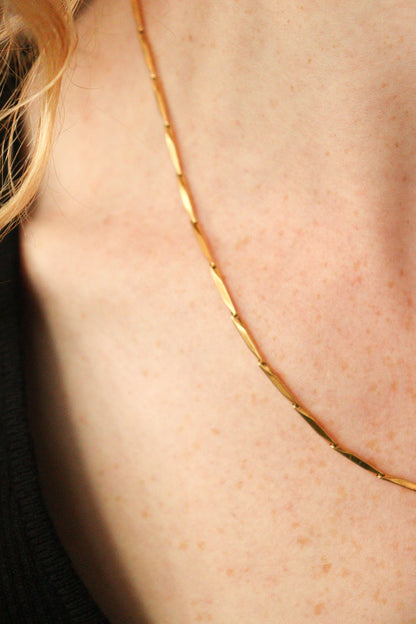 The Sol Thin Gold Necklace
