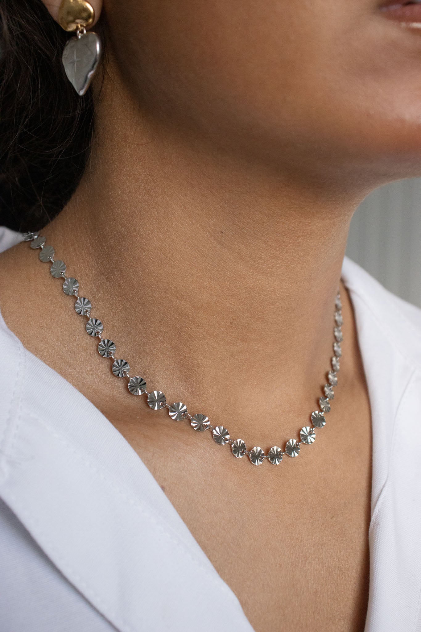 The Serena Necklace In Silver