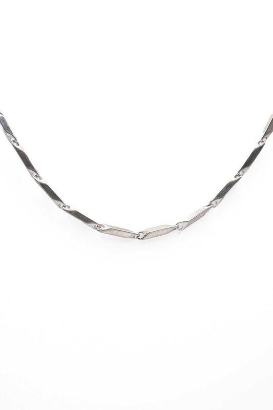 The Layla Thick Silver Necklace