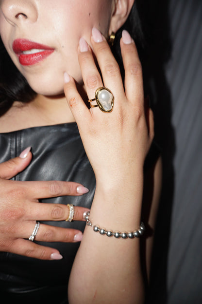 Serena Pearl Ring