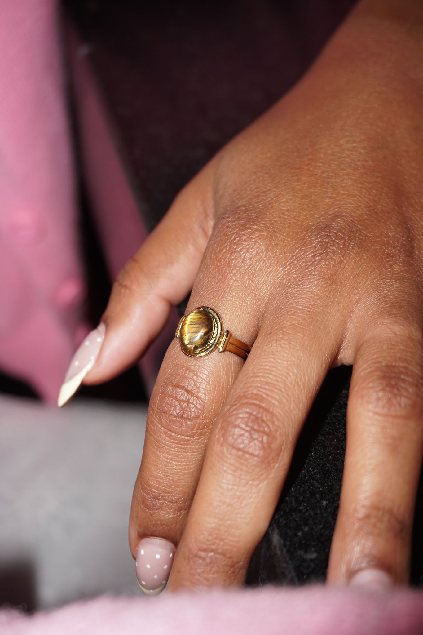 Tiger's Eye Ring
