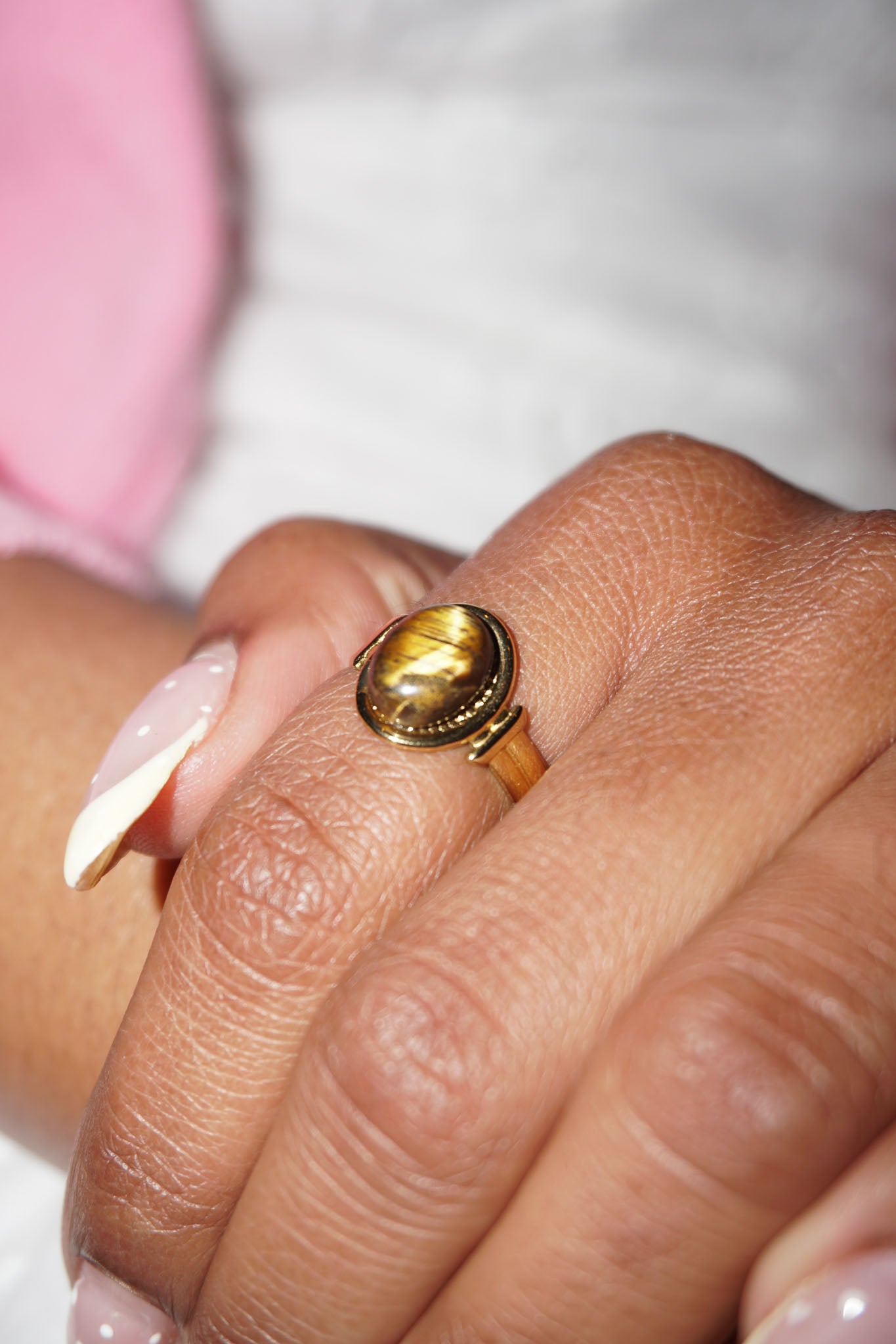 Tiger's Eye Ring